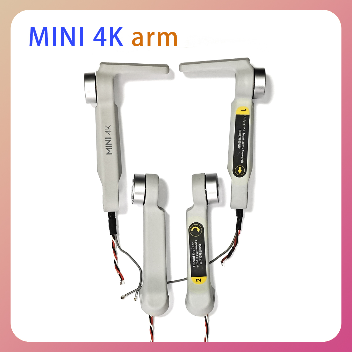 Drone Arm - Bracci originali DJI Mini 4K (sinistro,