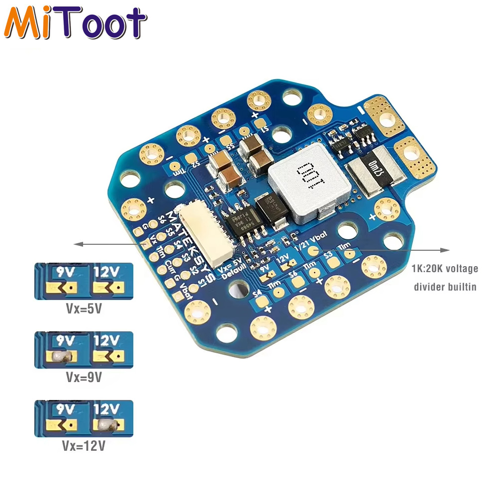 Drone Power Distribution Board - Mateksys PDB-HEX 12S Scheda di Distribuzione
