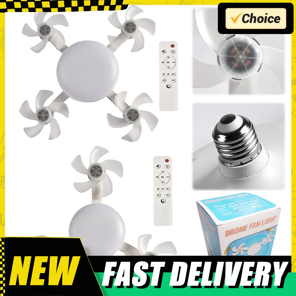 Drone Led Light - Ventilatore da soffitto a LED con