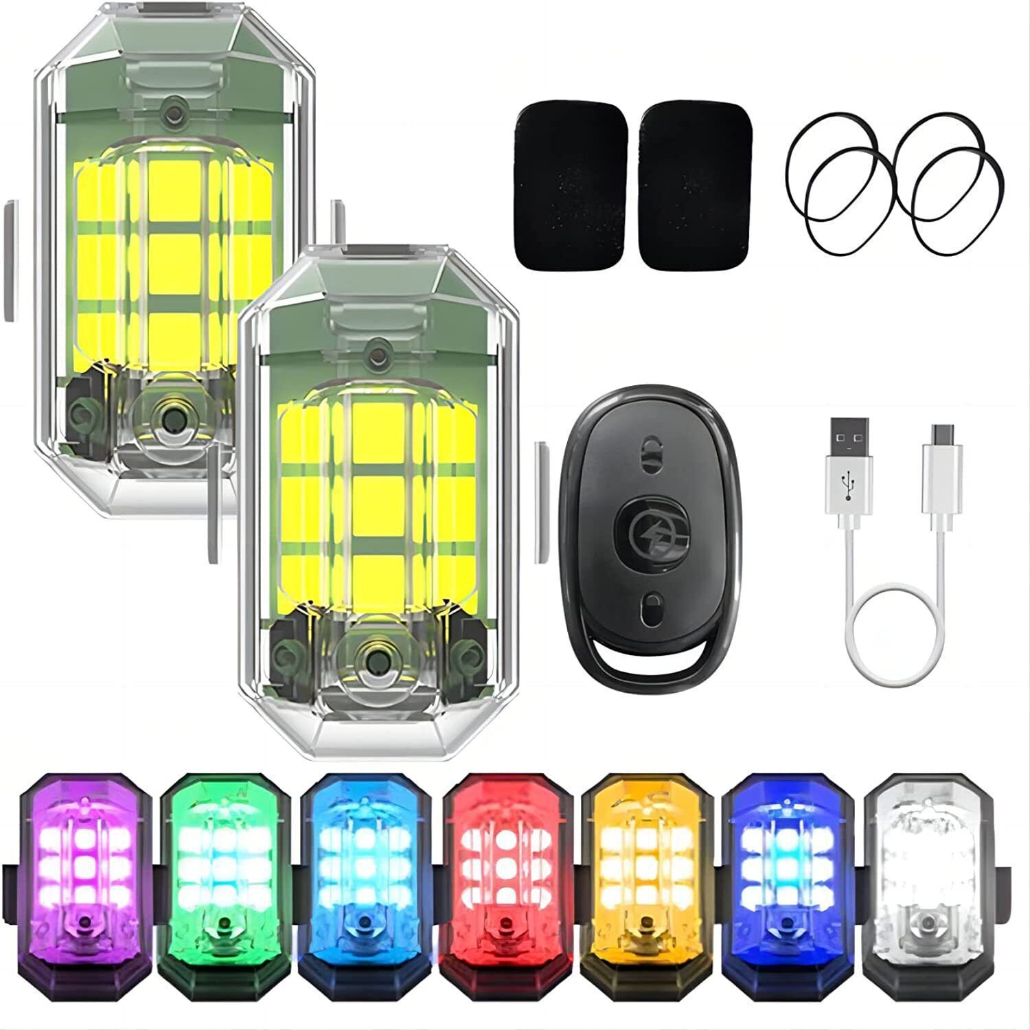 Drone Led Light - Luci LED Wireless per Moto e