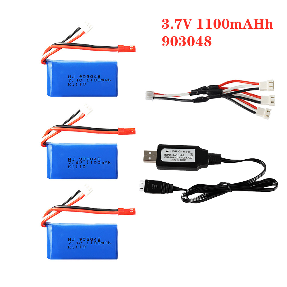 1-5 pz 7.4V 1100mah 903048 bat - Drone Charger recensione e prezzo