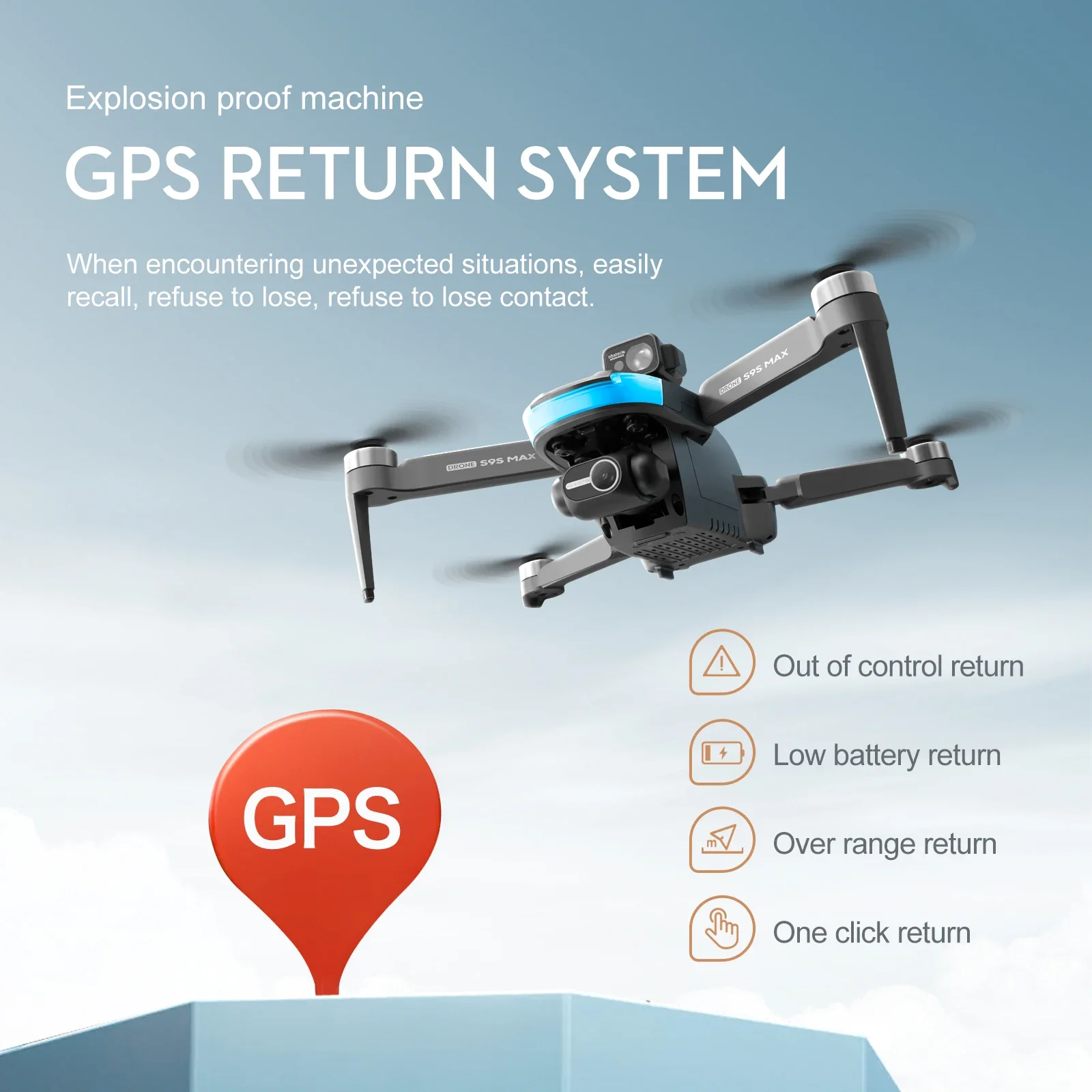 NUOVO S9S MAX MINI Drone 4K 2  - Drone Gimbal recensione e prezzo