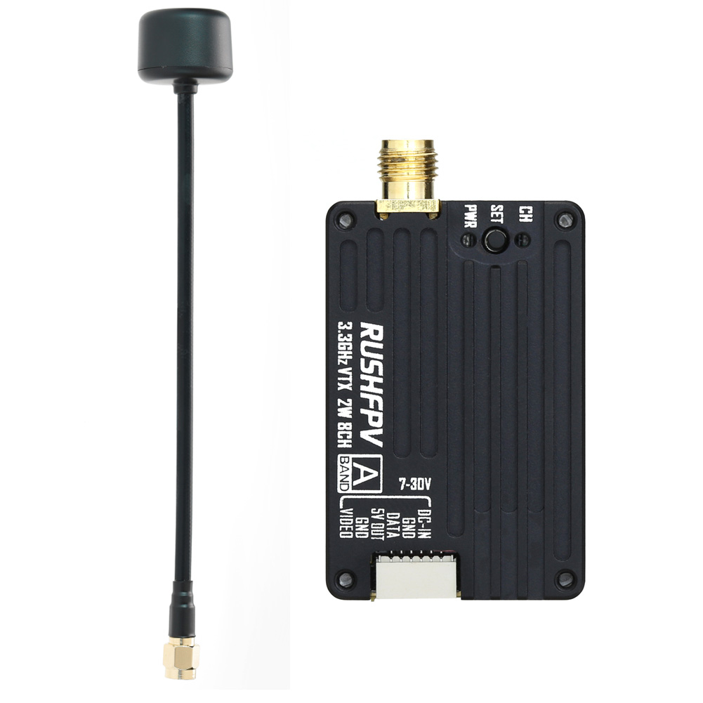 RUSHFPV 3.3G 2W VTX Trasmettit - Drone Antenna recensione e prezzo