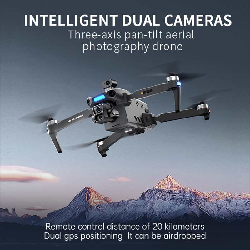 Nuovo Drone 2026 con Doppia Fo - Drone Gimbal recensione e prezzo