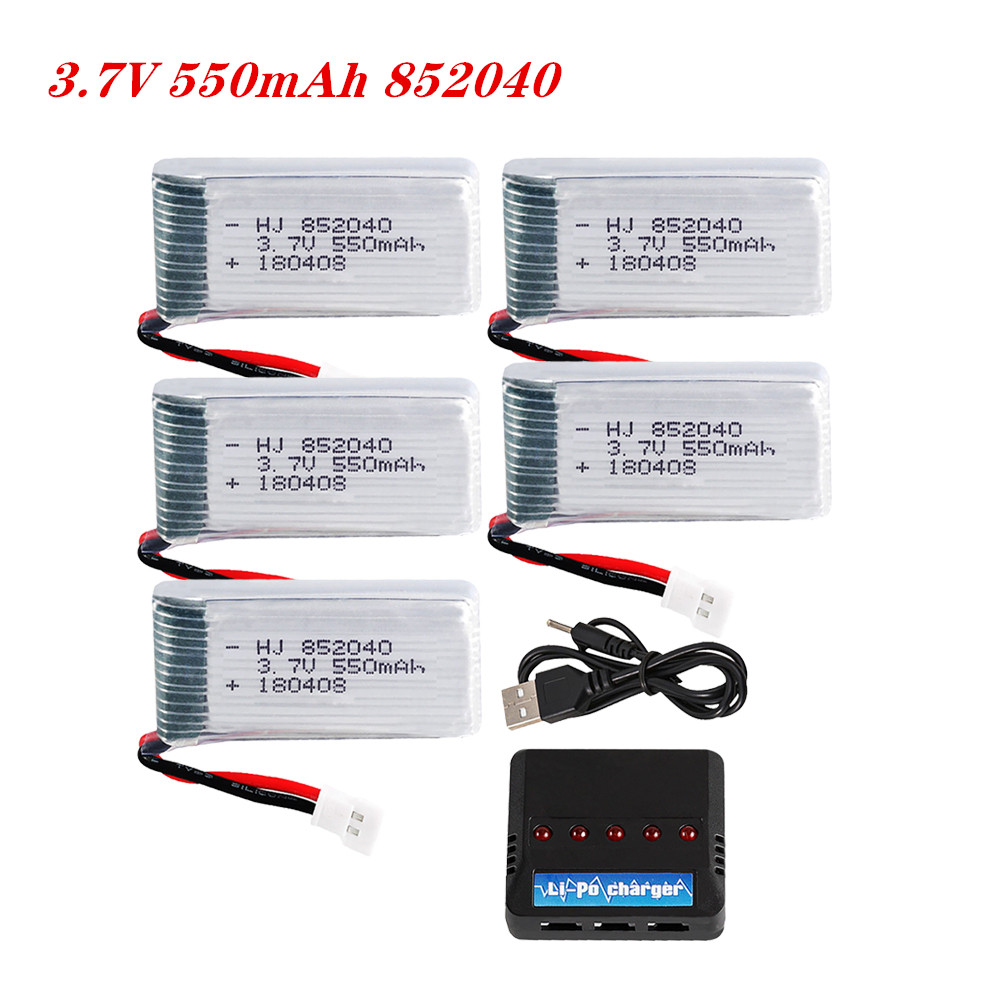 Batteria Lipo da 3,7 V 550 mAh - Drone Charger recensione e prezzo