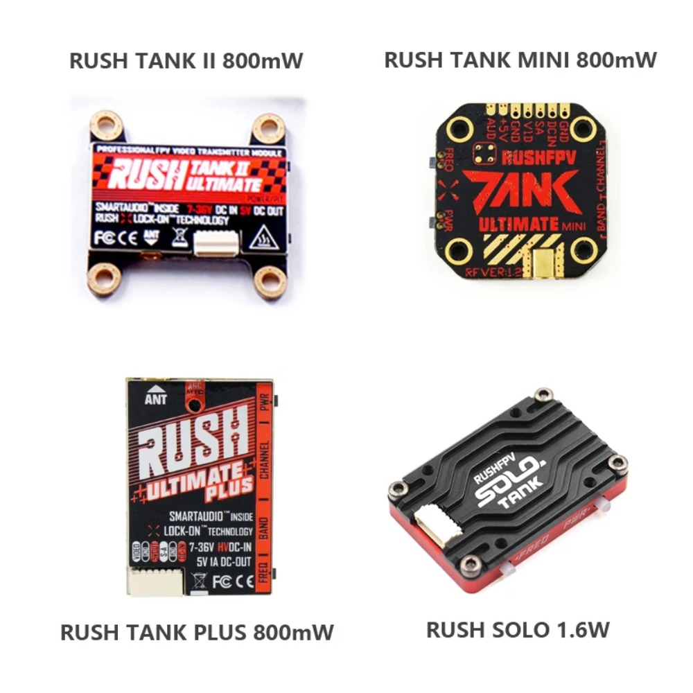 RUSH TANK Ultimate II/Mini/PLU - Drone Frame recensione e prezzo
